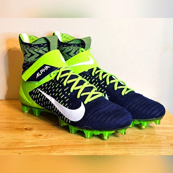 Nike Alpha Menace Elite 2 Football Cleats Seattle Seahawks colorway 12